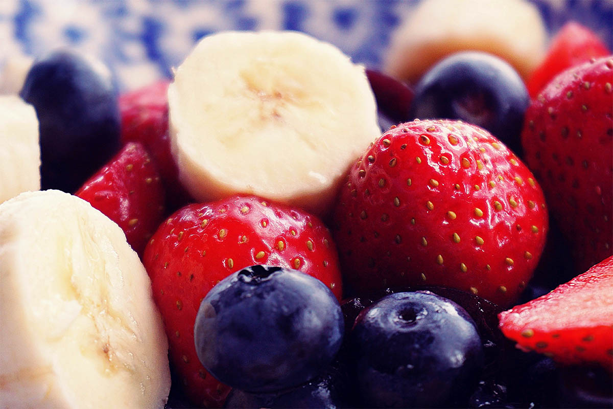 banana blueberry